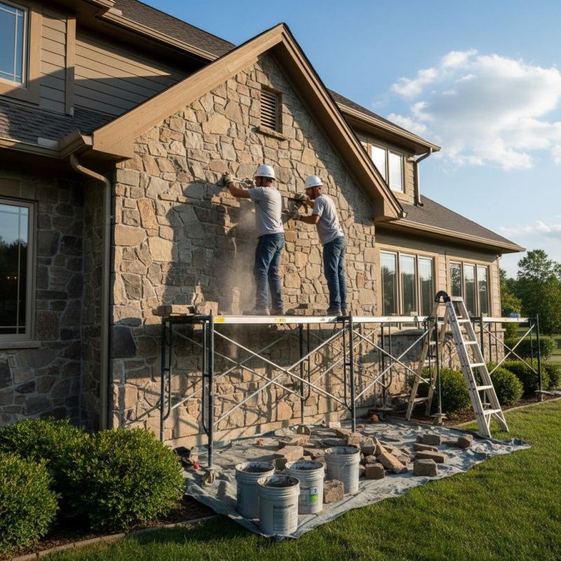 Thin Stone Veneer Installation